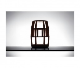 Hiroaki Usui - small table - container - Hinoki Cypress